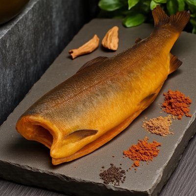 Балык форели горячего копчения — готовый деликатес