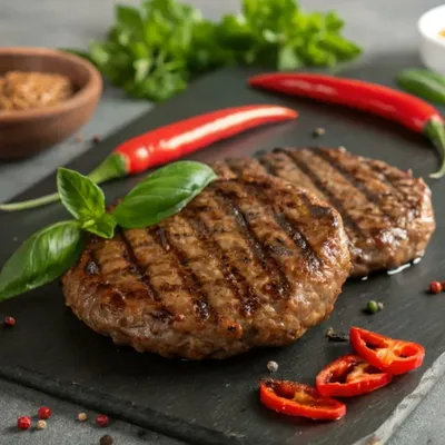 Котлеты из оленины для бургеров и барбекю